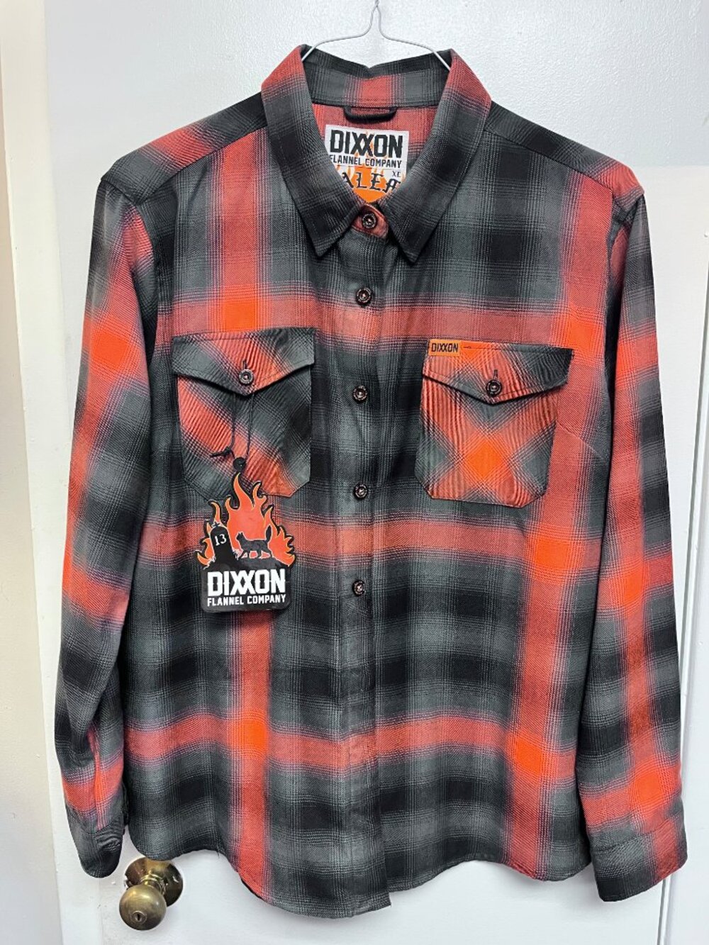 Dixxon Salem Plaid Flannel Shirt Men’s XL